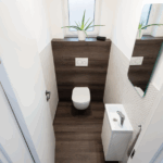 Small Bathroom Designs Under Stairs
